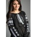Embroidered  blouse "Lace Silver"