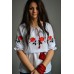 Embroidered  blouse "Passionate Roses"